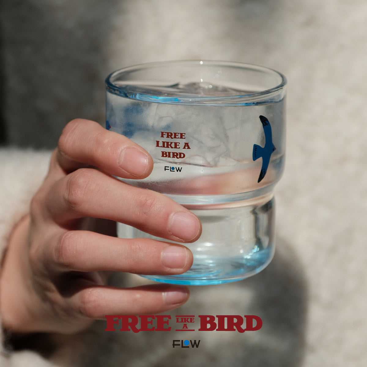 Blue Glass Cup