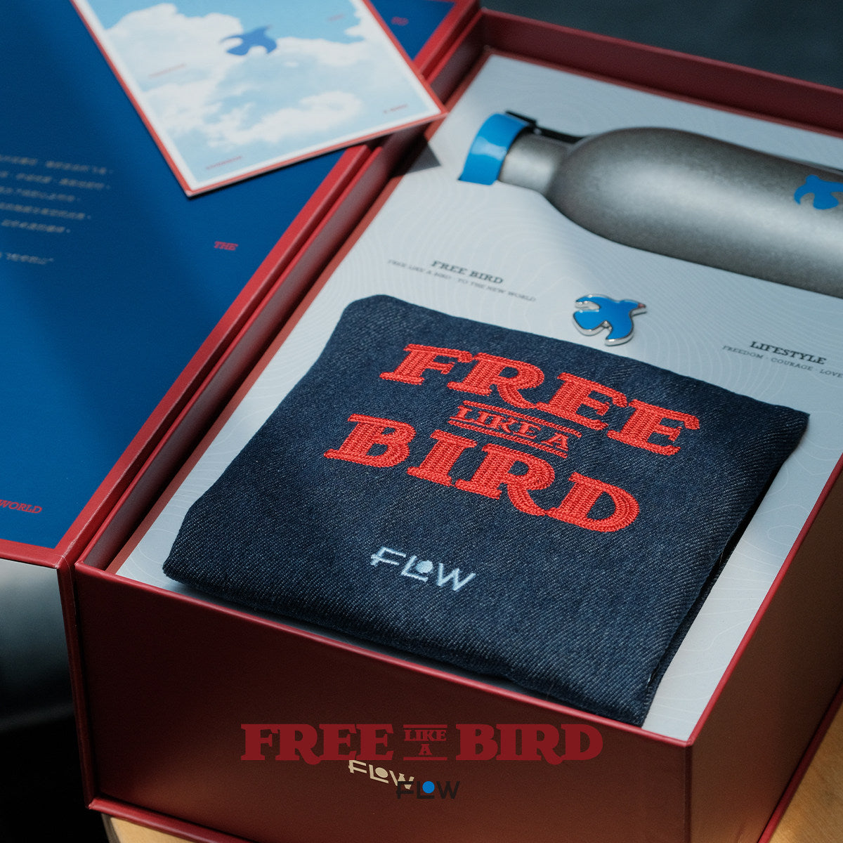 Insulated Tumbler Tote Bag Gift Box