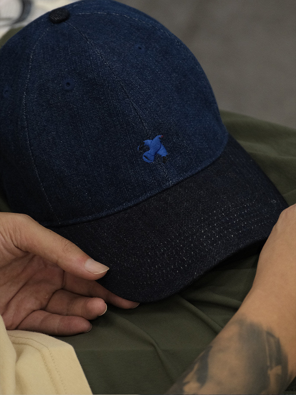 Denim Baseball Cap
